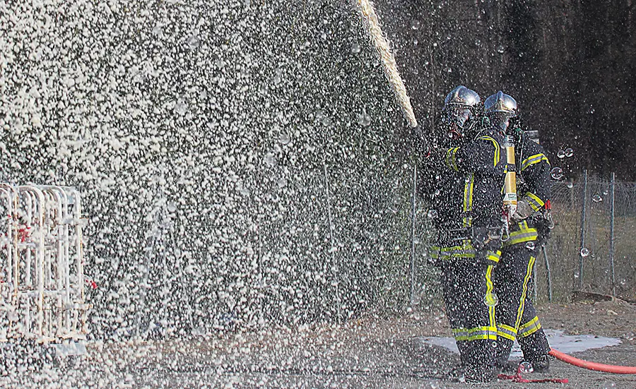 PFAS-Analyse in zwei Flusssedimenten in der Nähe des Feuerwehrübungsgeländes La Rama.